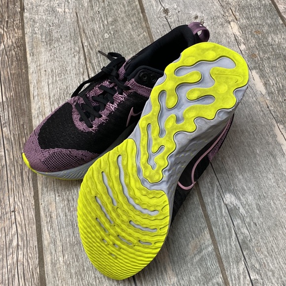 Nike React Infinity Run Flyknit 2 8.5 : Violet Dust/elemental Pink - Picture 9 of 10